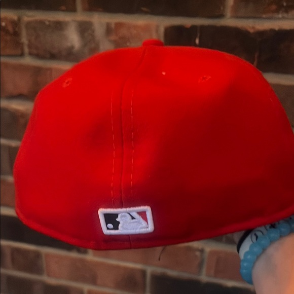 Red Baseball Cap - Picture 3 of 6